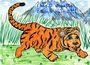 28 декабря открылась выставка праздничных открыток к году Тигра