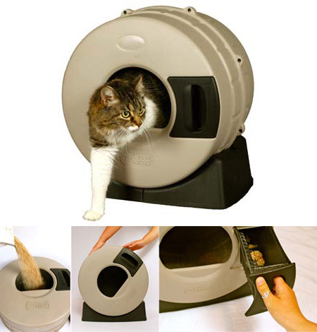 Автоматический туалет для кошек Litter Spinner