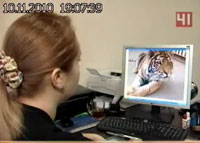 Светлана и ее амурский тигр